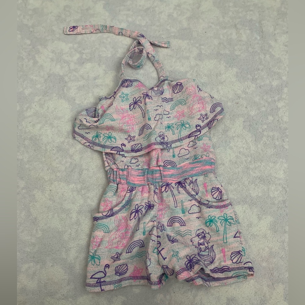 Disney Pastel Kids' Outfit with Pink and Purple Accents